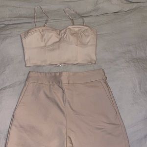 Top and short set